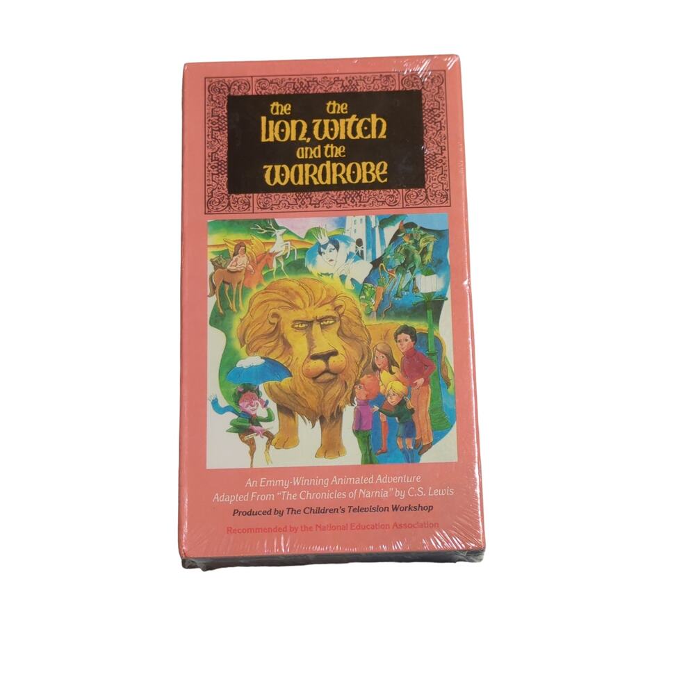 New/Sealed Vintage 1991 the Lion the Witch and the Wardrobe VHS Tape Rare OOP
